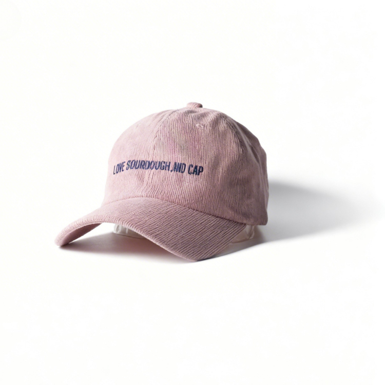 Larder "Love Sourdough, No Cap" Pink Hat