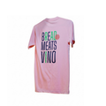 Larder Bread Vino Meats Pink T-Shirt