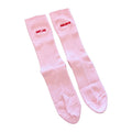 Larder “More Love More Bread” Pink sock